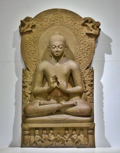 Le Bouddha — statue de Sarnath, Ve siècle